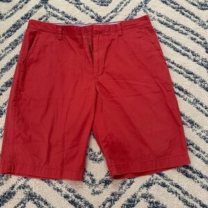 Men's J.Crew Red Shorts